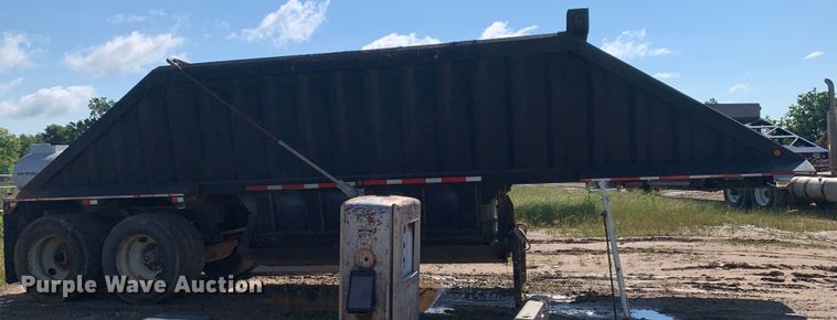 image for item DM7860 1999 CPS SBD30 bottom dump trailer