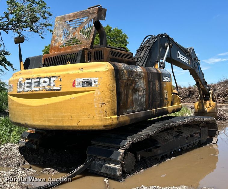 image for item DO6467 2012 John Deere 210G LC excavator