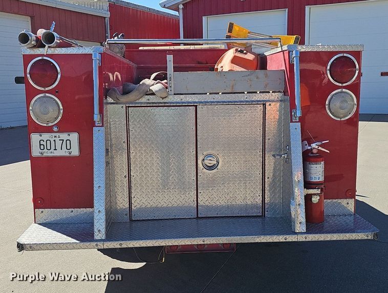 image for item DP0885 1983 Chevrolet Custom Deluxe K30 brush fire truck