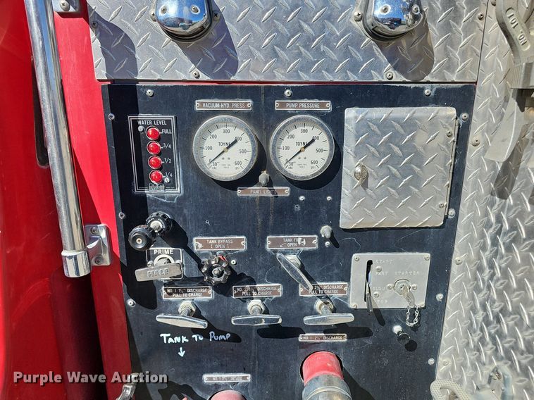 image for item DP0885 1983 Chevrolet Custom Deluxe K30 brush fire truck