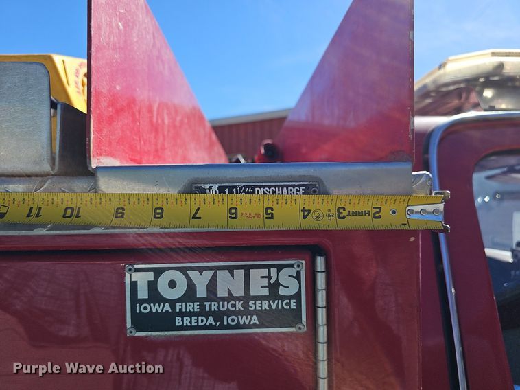 image for item DP0885 1983 Chevrolet Custom Deluxe K30 brush fire truck