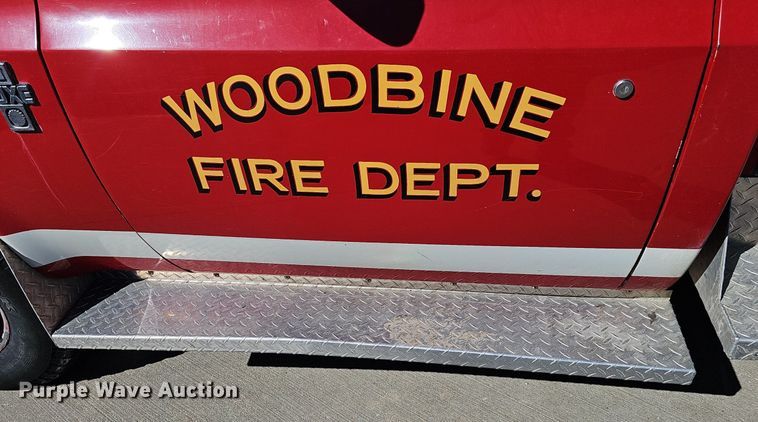 image for item DP0885 1983 Chevrolet Custom Deluxe K30 brush fire truck