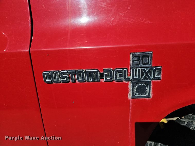 image for item DP0885 1983 Chevrolet Custom Deluxe K30 brush fire truck