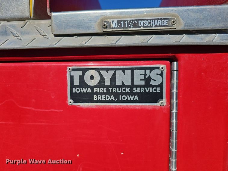 image for item DP0885 1983 Chevrolet Custom Deluxe K30 brush fire truck