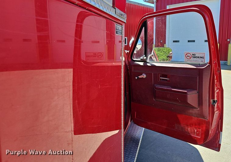 image for item DP0885 1983 Chevrolet Custom Deluxe K30 brush fire truck