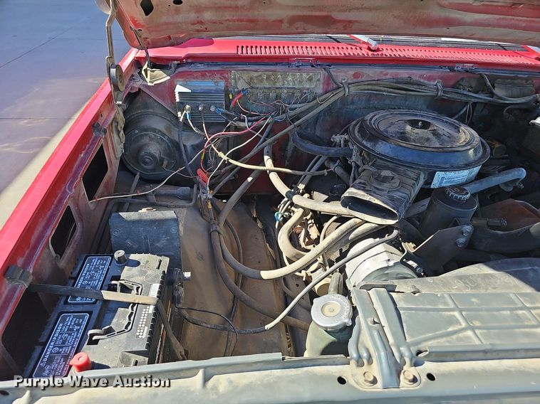 image for item DP0885 1983 Chevrolet Custom Deluxe K30 brush fire truck