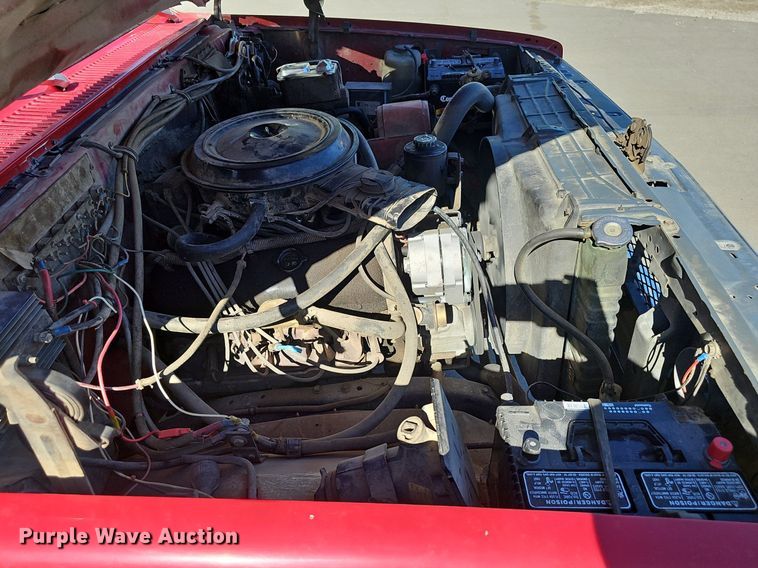 image for item DP0885 1983 Chevrolet Custom Deluxe K30 brush fire truck