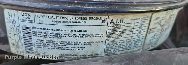 image for item DP0885 1983 Chevrolet Custom Deluxe K30 brush fire truck