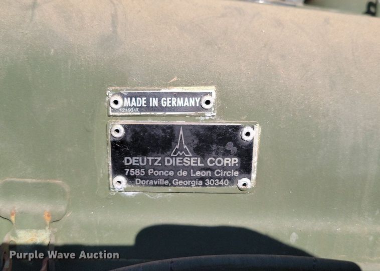 image for item DP1465 1985 Ingersoll Rand P-250-W-D-M-H268 air compressor