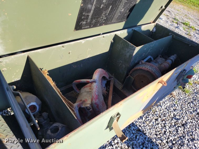 image for item DP1465 1985 Ingersoll Rand P-250-W-D-M-H268 air compressor