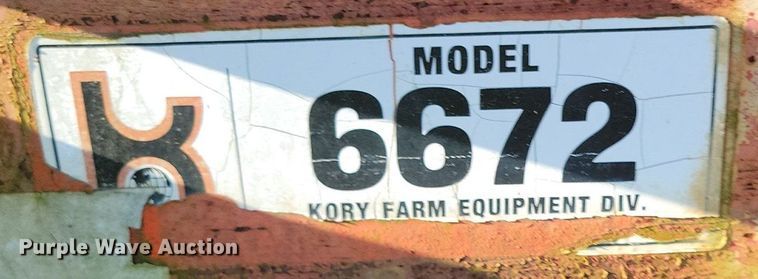 image for item DP1466 Kory Farm 6672 running gear