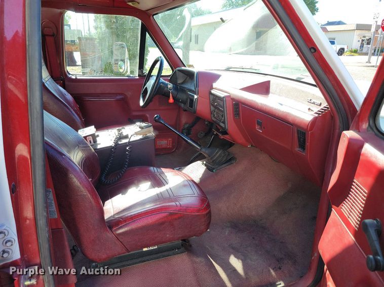 image for item DP1468 1991 Ford F450 Super Duty brush fire truck