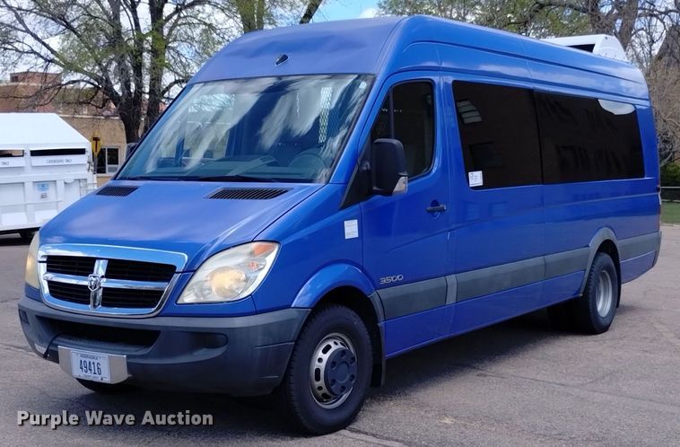image for item DQ6099 2007 Dodge Sprinter 3500 prisoner transport van