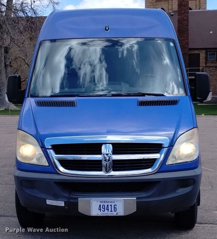 image for item DQ6099 2007 Dodge Sprinter 3500 prisoner transport van