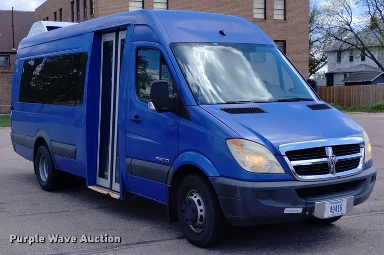 image for item DQ6099 2007 Dodge Sprinter 3500 prisoner transport van