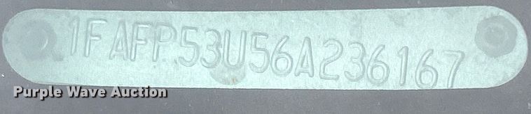 image for item EG0344 2006 Ford Taurus 