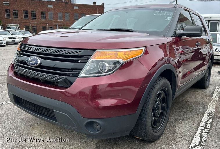 image for item EG0345 2014 Ford Explorer Police Interceptor SUV