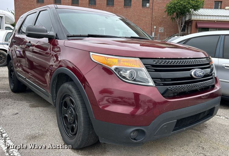 image for item EG0345 2014 Ford Explorer Police Interceptor SUV