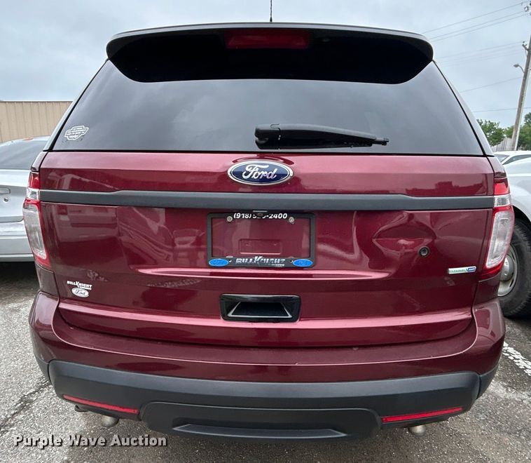 image for item EG0345 2014 Ford Explorer Police Interceptor SUV