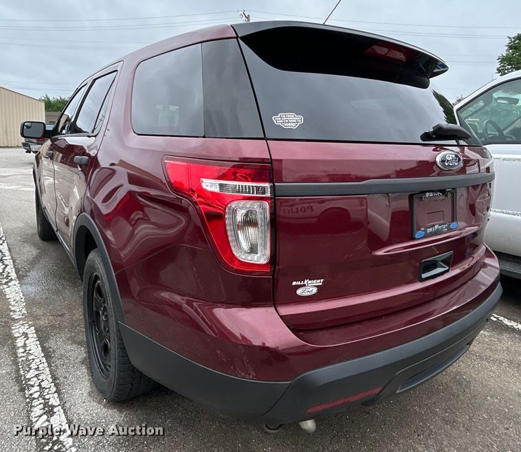 image for item EG0345 2014 Ford Explorer Police Interceptor SUV