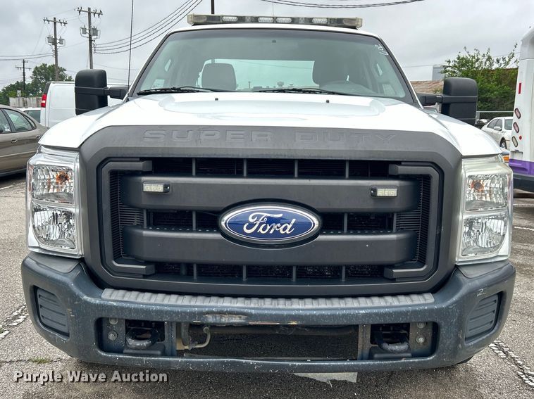 image for item EG0347 2011 Ford F250 Super Duty SuperCab utility bed pickup truck