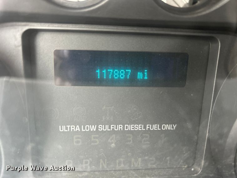 image for item EG0347 2011 Ford F250 Super Duty SuperCab utility bed pickup truck