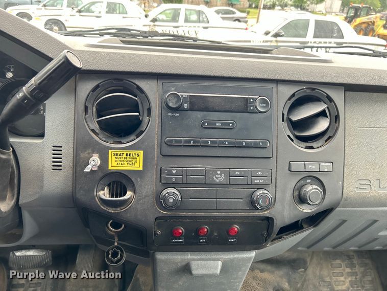 image for item EG0347 2011 Ford F250 Super Duty SuperCab utility bed pickup truck