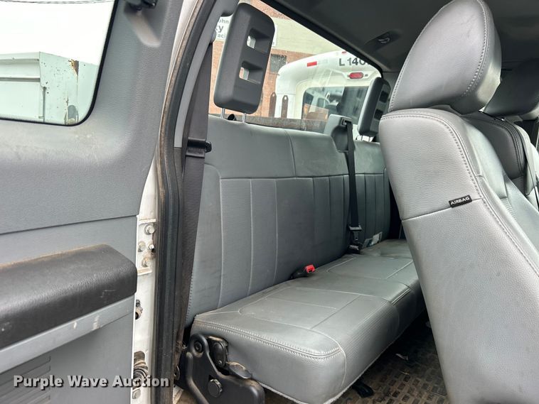 image for item EG0347 2011 Ford F250 Super Duty SuperCab utility bed pickup truck