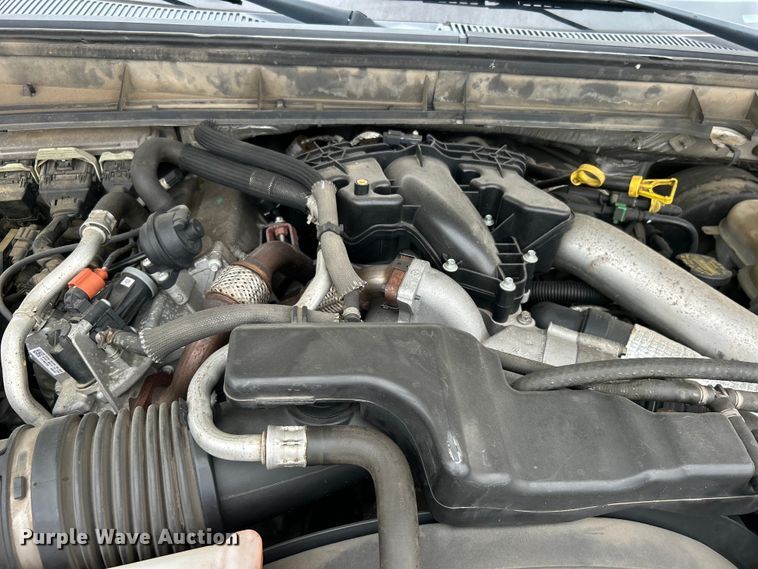 image for item EG0347 2011 Ford F250 Super Duty SuperCab utility bed pickup truck