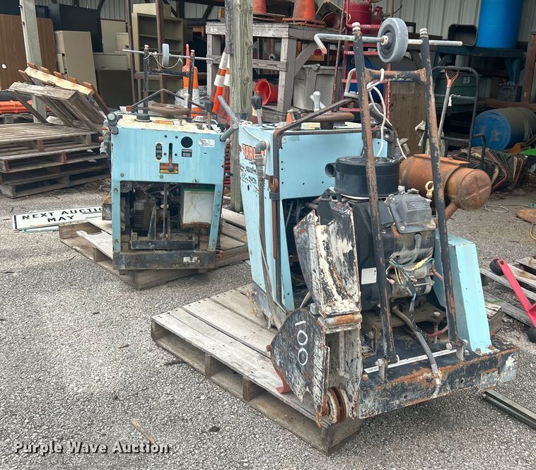 image for item EG0367 (2) Target Econoline II concrete saws