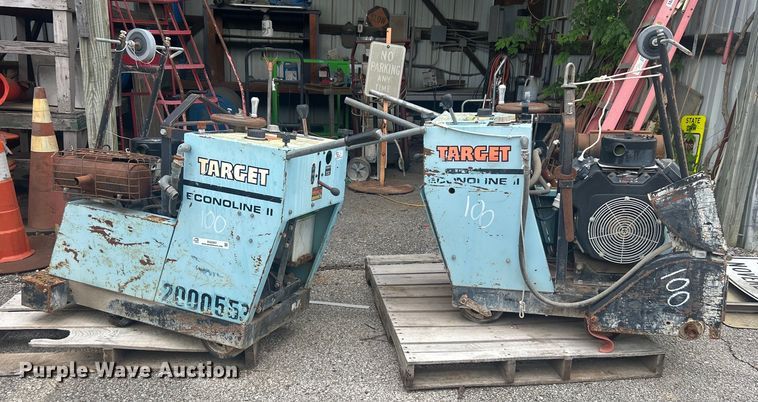 image for item EG0367 (2) Target Econoline II concrete saws
