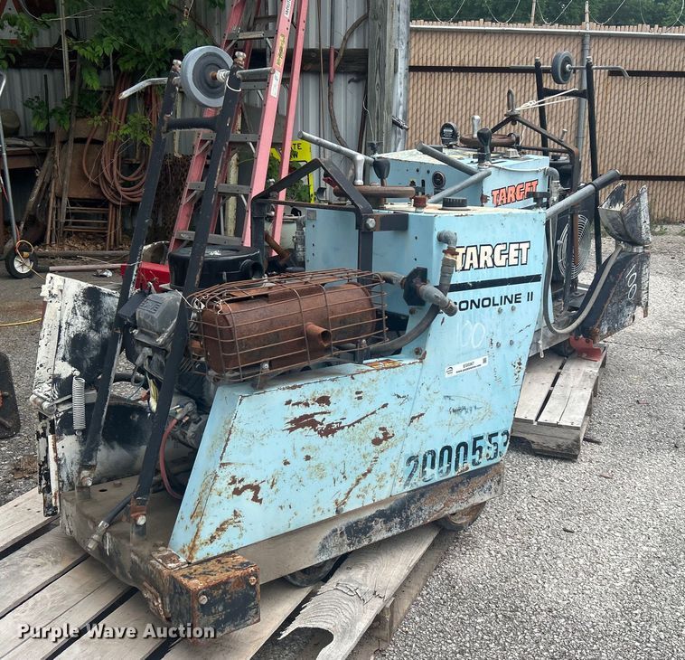 image for item EG0367 (2) Target Econoline II concrete saws