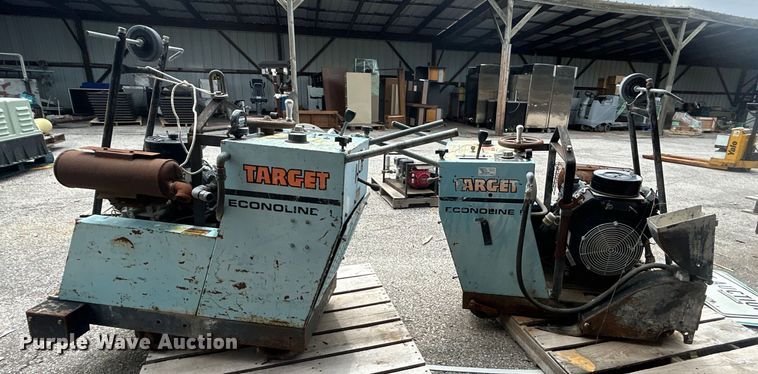 image for item EG0367 (2) Target Econoline II concrete saws