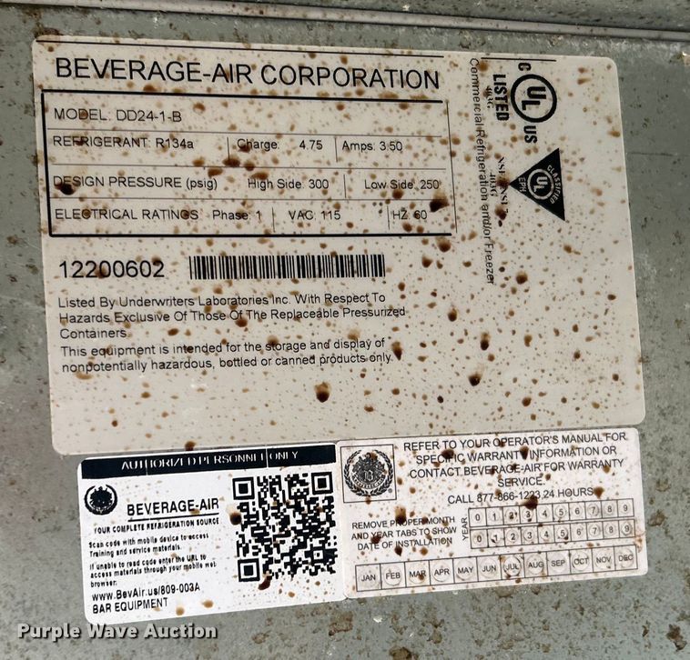 image for item EG0370 True TDD-1 beer dispenser