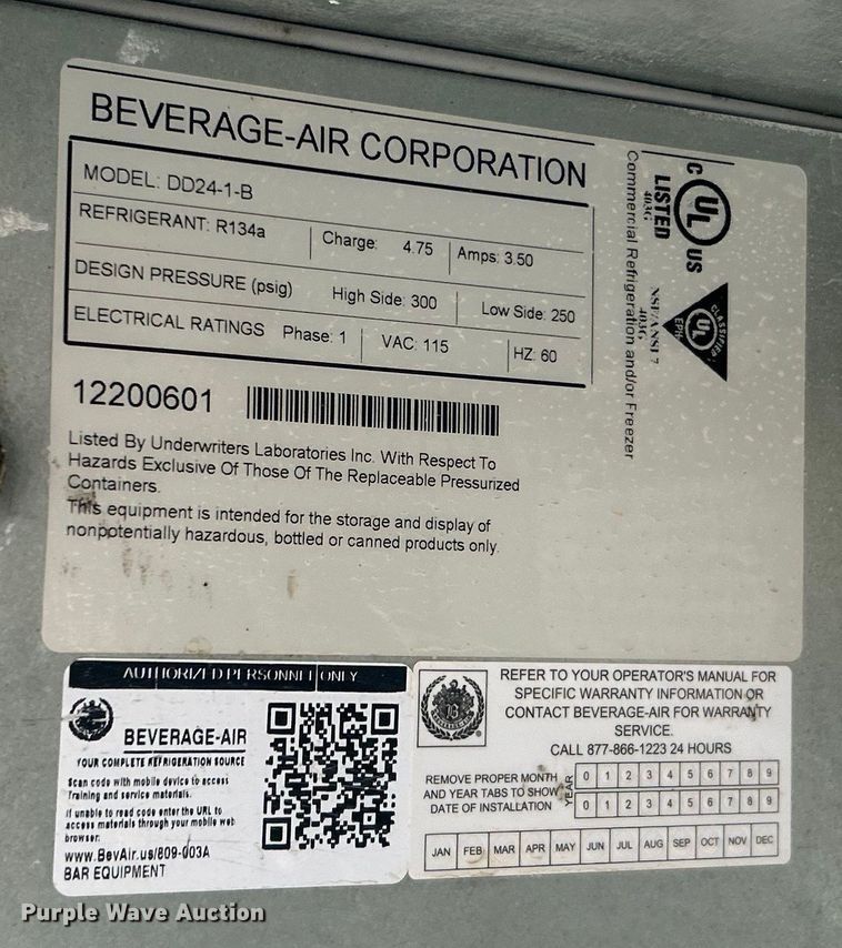 image for item EG0371 True TDD-1 beer dispenser