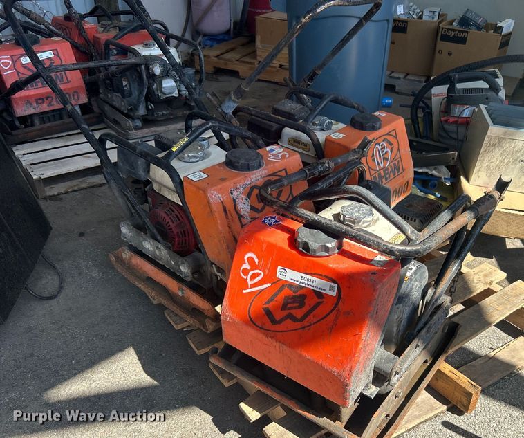 image for item EG0381 (3) MBW plate compactors