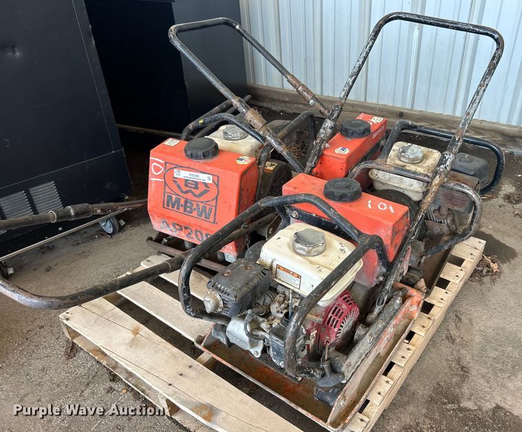 image for item EG0382 (3) MBW plate compactors