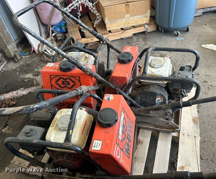 image for item EG0382 (3) MBW plate compactors