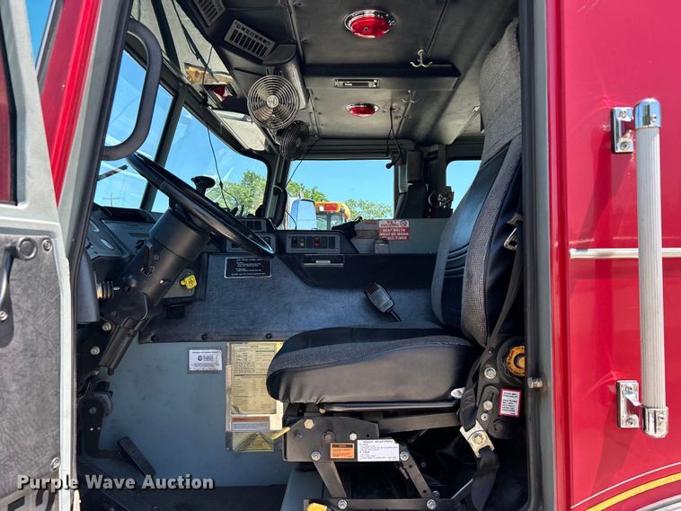 image for item EG0389 2000 Pierce Telesquirt 65 Aerial Ladder ladder fire truck