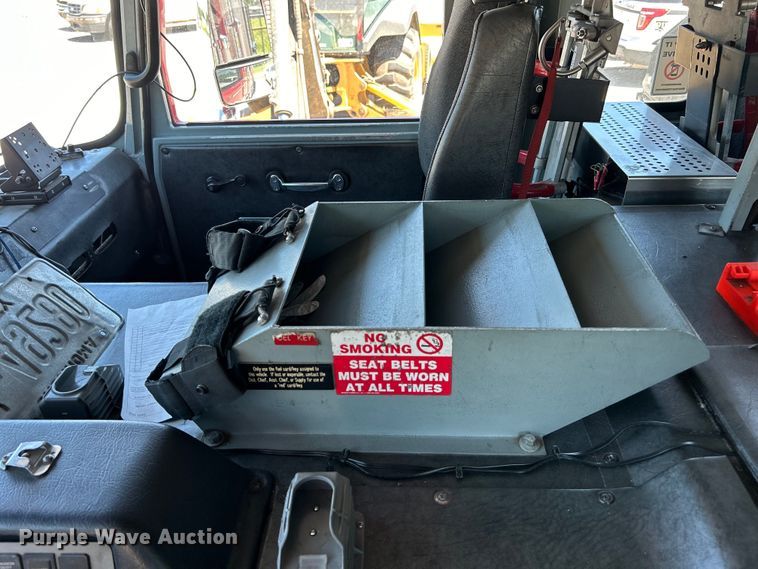 image for item EG0389 2000 Pierce Telesquirt 65 Aerial Ladder ladder fire truck