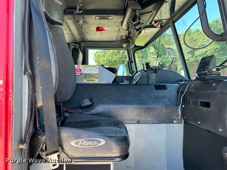 image for item EG0389 2000 Pierce Telesquirt 65 Aerial Ladder ladder fire truck