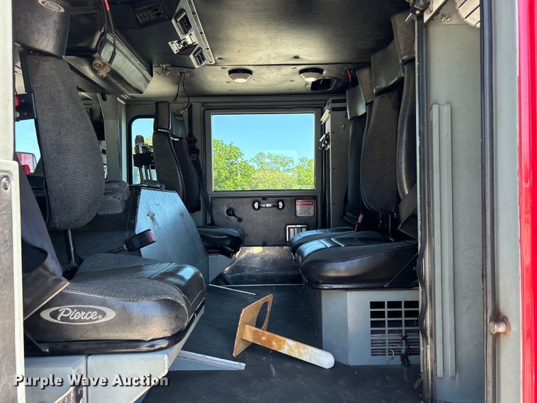 image for item EG0389 2000 Pierce Telesquirt 65 Aerial Ladder ladder fire truck