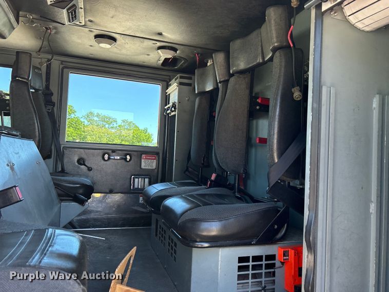 image for item EG0389 2000 Pierce Telesquirt 65 Aerial Ladder ladder fire truck