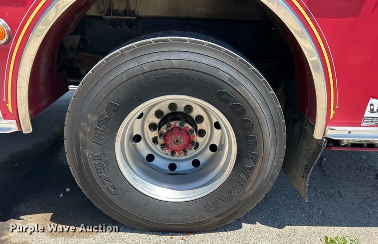 image for item EG0389 2000 Pierce Telesquirt 65 Aerial Ladder ladder fire truck