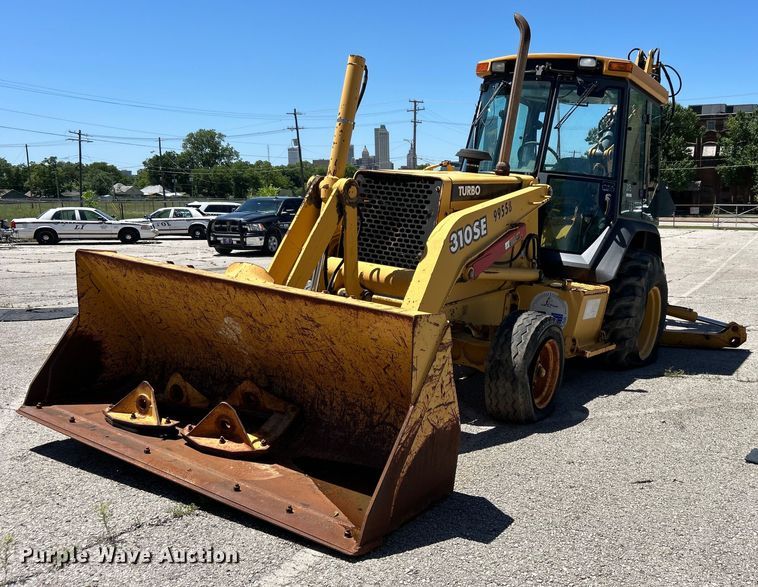 image for item EG0391 1998 John Deere 310SE backhoe