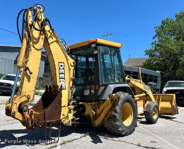 image for item EG0391 1998 John Deere 310SE backhoe