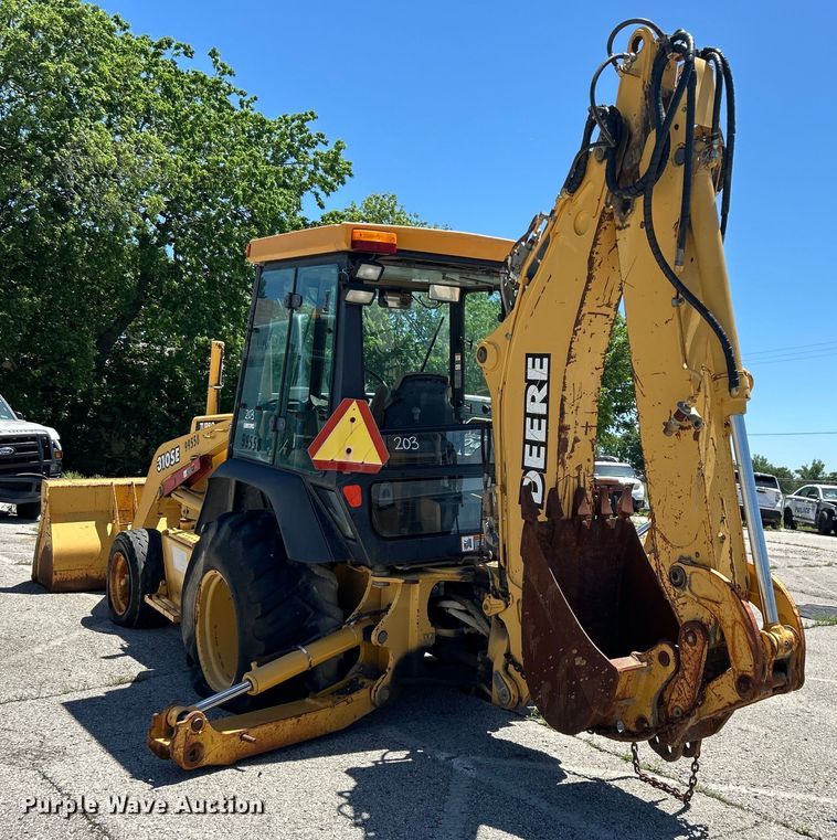 image for item EG0391 1998 John Deere 310SE backhoe