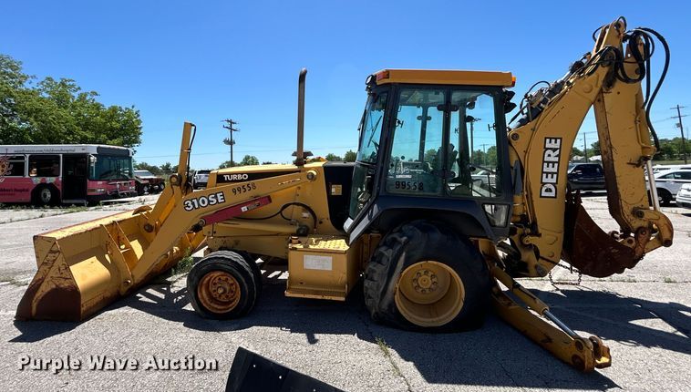 image for item EG0391 1998 John Deere 310SE backhoe