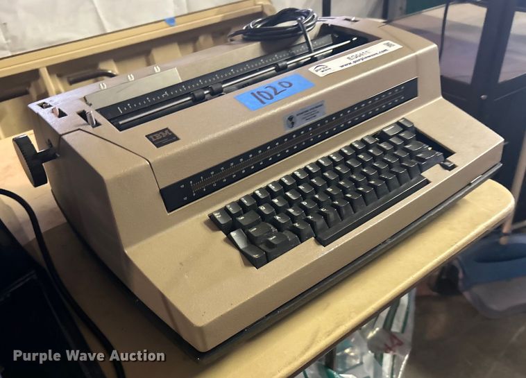 image for item EG0411 IBM typewriter