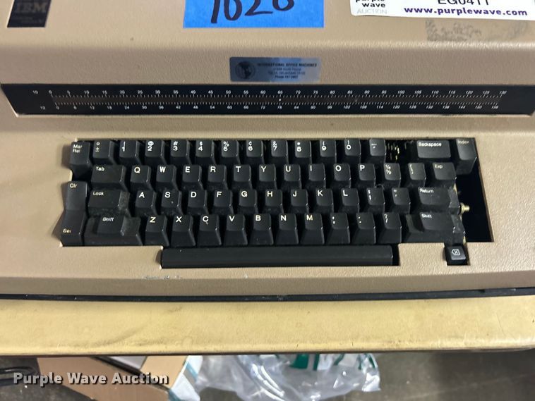 image for item EG0411 IBM typewriter